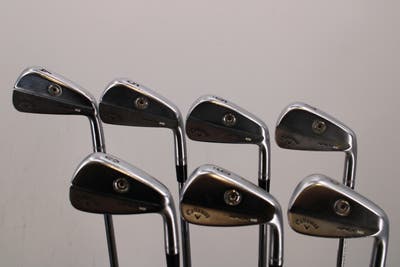 Callaway Apex MB 21 Iron Set 4-PW Project X Rifle 6.5 Steel X-Stiff Right Handed 38.5in