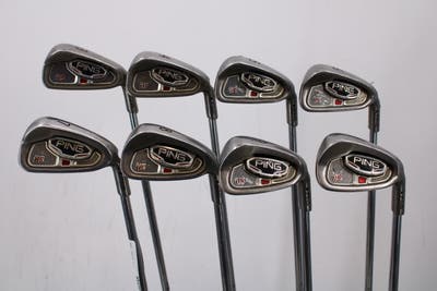 Ping i15 Iron Set 3-PW Stock Graphite Shaft Steel Stiff Right Handed Black Dot 38.0in