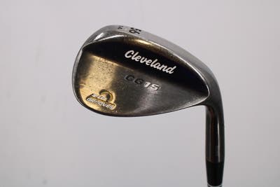 Cleveland CG15 Black Pearl Wedge Sand SW 56° 14 Deg Bounce Stock Steel Wedge Flex Right Handed 35.5in