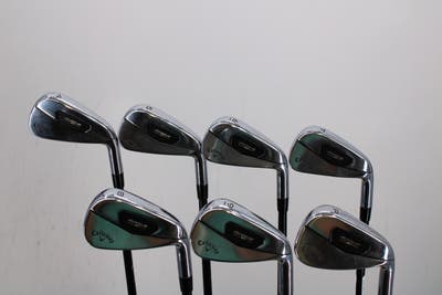 Callaway Rogue ST Pro Iron Set 4-PW Mitsubishi MMT Taper 95 Graphite Stiff Right Handed 37.75in