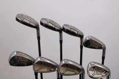 Adams Idea A7 OS Iron Set 4H 5H 6H 7-PW SW ProLaunch AXIS Blue Graphite Senior Right Handed 37.5in