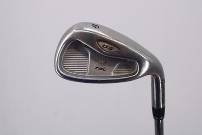 TaylorMade Rac OS 2005 Single Iron 9 Iron TM Lite Metal Steel Stiff Right Handed 36.25in