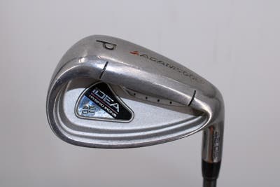 Adams Idea A12 OS Single Iron Pitching Wedge PW Grafalloy ProLaunch Blue 55 Graphite Senior Right Handed 35.5in