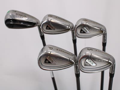Adams Idea A7 OS Iron Set 7-SW Stock Graphite Shaft Steel Senior Right Handed 37.5in