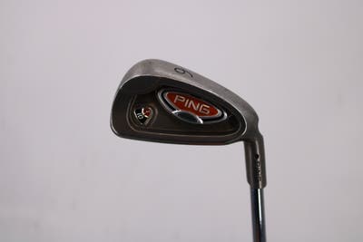 Ping i10 Single Iron 6 Iron Ping AWT Steel Stiff Right Handed Black Dot 38.0in