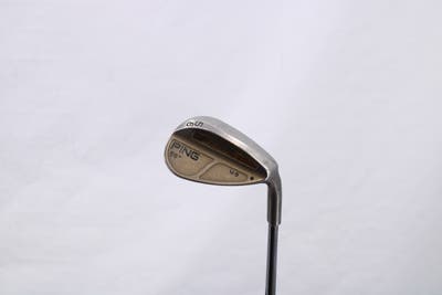 Ping MB Wedge Sand SW 56° Stock Steel Shaft Steel Wedge Flex Right Handed Black Dot 35.5in