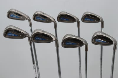 Ping G2 Iron Set 3-PW Stock Steel Shaft Steel Stiff Right Handed 40.5in
