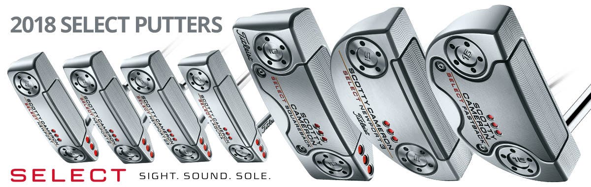 Scotty Cameron 2018 Select Putters