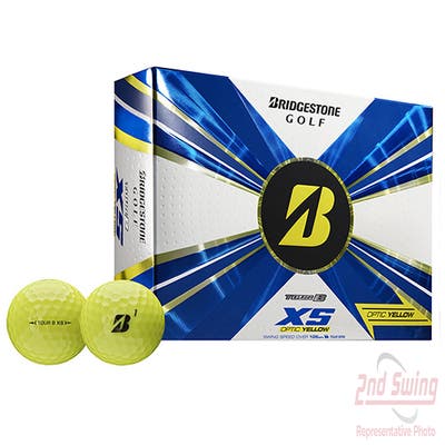 Bridgestone 2021 Tour B XS Yellow Golf Balls