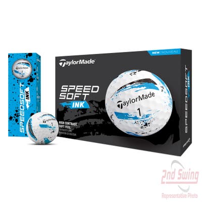 TaylorMade 2024 Speedsoft Ink Blue Golf Balls