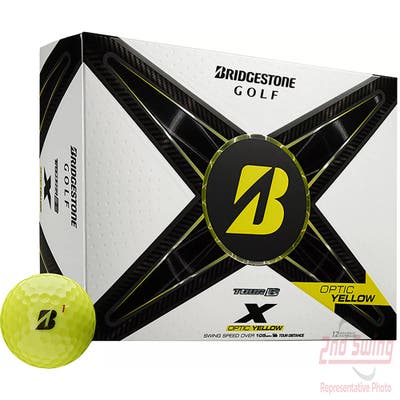 Bridgestone 2024 Tour B X Yellow Golf Balls