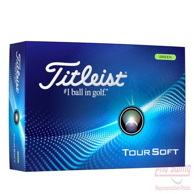 Titleist 2024 Tour Soft Green Golf Balls