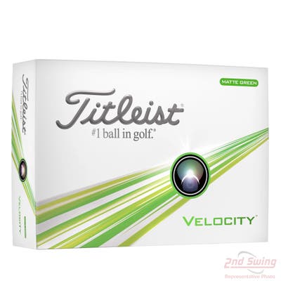 Titleist 2024 Velocity Matte Green Golf Balls