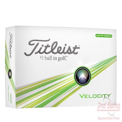 Titleist 2024 Velocity Matte Green Golf Balls