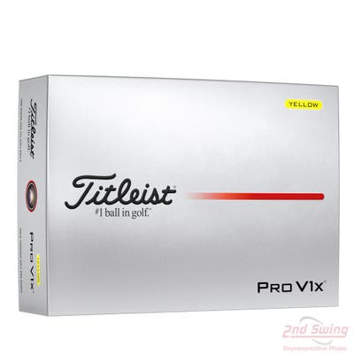 Titleist 2025 Pro V1x Yellow    