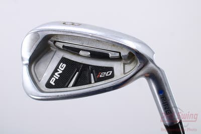 Ping I20 Single Iron 8 Iron Ping CFS Steel Stiff Right Handed Blue Dot 36.75in