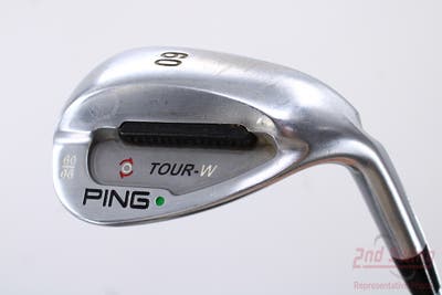 Ping Tour-W Brushed Silver Wedge Lob LW 60° 6 Deg Bounce True Temper Dynamic Gold S200 Steel Stiff Right Handed Green Dot 34.5in