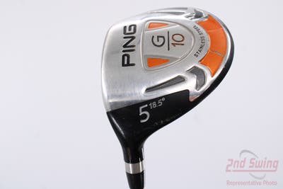 Ping G10 Fairway Wood 5 Wood 5W 18.5° Ping TFC 129F Graphite Stiff Left Handed 42.75in