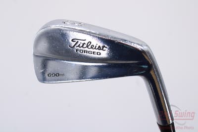Titleist 690 MB Forged Single Iron 3 Iron Stock Steel Shaft Steel Stiff Right Handed 39.25in
