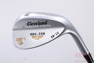 Cleveland 2012 588 Satin Wedge Lob LW 58° 12 Deg Bounce True Temper Tour Concept Steel Wedge Flex Right Handed 35.25in