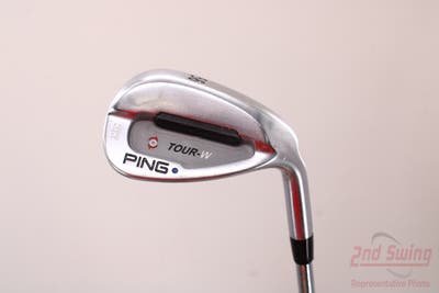 Ping Tour-W Brushed Silver Wedge Sand SW 56° 14 Deg Bounce Ping AWT Steel Senior Right Handed Blue Dot 35.5in