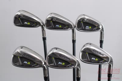 TaylorMade M2 Iron Set 6-PW GW TM Reax 55 Graphite Senior Right Handed 37.25in