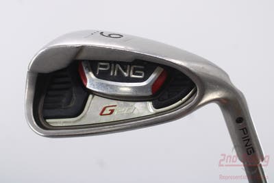 Ping G20 Single Iron 9 Iron Ping TFC 169I Graphite Stiff Right Handed Black Dot 36.0in