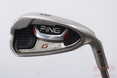 Ping G20 Single Iron 8 Iron Ping TFC 169I Graphite Stiff Right Handed Black Dot 36.25in