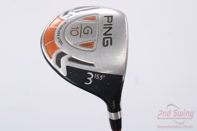 Ping G10 Fairway Wood 3 Wood 3W 15.5° Ping TFC 129F Graphite Stiff Right Handed 43.0in