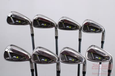 TaylorMade M2 Iron Set 4-PW GW TM Reax 65 Graphite Regular Right Handed 38.75in