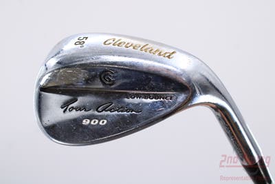 Cleveland 900 Form Forged Chrome Wedge Lob LW 58° Low Bounce True Temper Steel Wedge Flex Right Handed 35.5in