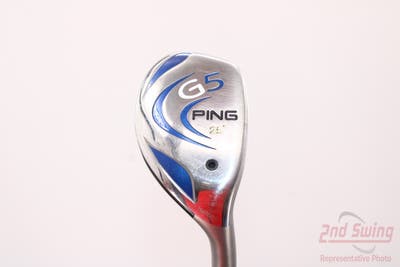 Ping G5 Hybrid 5 Hybrid 25° Grafalloy ProLaunch Blue HY Graphite Regular Right Handed 38.75in