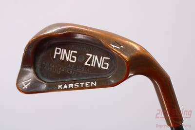 Ping Zing Beryllium Copper Single Iron 4 Iron Ping Aldila 350 Series Graphite Regular Right Handed 39.0in