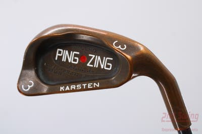 Ping Zing Beryllium Copper Single Iron 3 Iron Ping Aldila 350 Series Graphite Regular Right Handed Red dot 39.5in