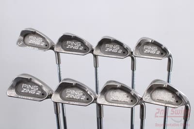 Ping Zing 2 Iron Set 3-PW Ping JZ Steel Stiff Right Handed Black Dot 38.0in