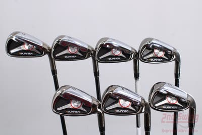 TaylorMade 2009 Burner Iron Set 5-PW SW TM Reax Superfast 65 Graphite Stiff Right Handed 38.25in
