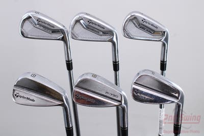 TaylorMade P-730, P-750 Combo Iron Set 5-PW Project X LZ 6.0 Steel Stiff Right Handed 38.25in