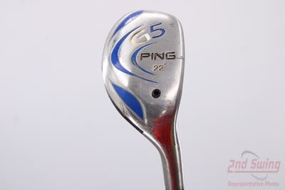 Ping G5 Hybrid 4 Hybrid 22° Ping ULT 50H Ladies Graphite Ladies Right Handed 39.5in