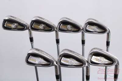 Cleveland CG Gold Iron Set 4-PW Stock Steel Shaft Steel Uniflex Right Handed 38.0in