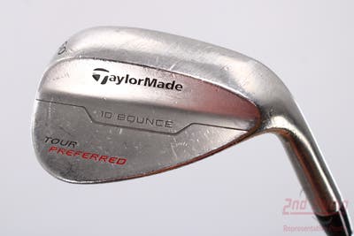 TaylorMade 2014 Tour Preferred Bounce Wedge Lob LW 60° 10 Deg Bounce Stock Steel Shaft Steel Wedge Flex Right Handed 35.5in