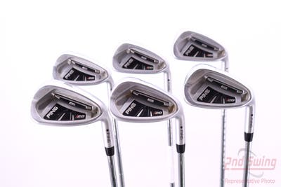 Ping I20 Iron Set 6-PW GW Ping CFS Steel Stiff Right Handed Black Dot 37.5in
