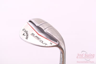 Callaway Sure Out Wedge Sand SW 58° UST Mamiya 65 SURE OUT Graphite Wedge Flex Right Handed 34.75in