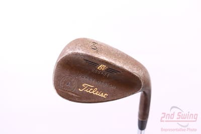 Titleist 2009 Vokey Spin Milled Oil Can Wedge Lob LW 60° 4 Deg Bounce Stock Steel Wedge Flex Right Handed 35.0in
