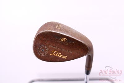 Titleist 2009 Vokey Spin Milled Oil Can Wedge Lob LW 60° 8 Deg Bounce Stock Steel Wedge Flex Right Handed 35.0in