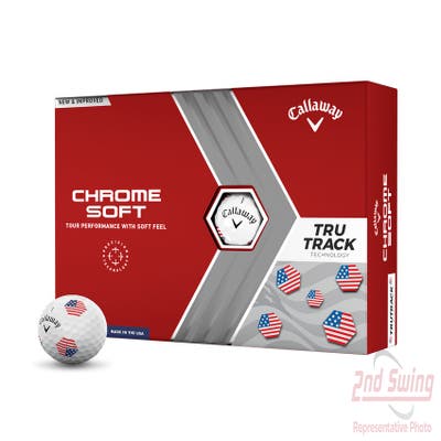 Callaway Chrome Soft USA TruTrack Golf Balls