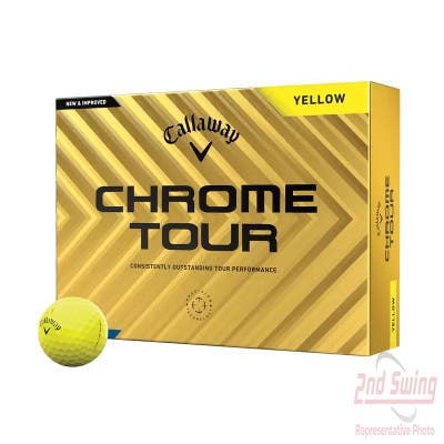 Callaway Chrome Tour 2024 Yellow    