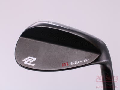 New Level M-Type Forged Black PVD Wedge Lob LW 58° 12 Deg Bounce Stock Steel Shaft Steel Wedge Flex Right Handed 35.0in