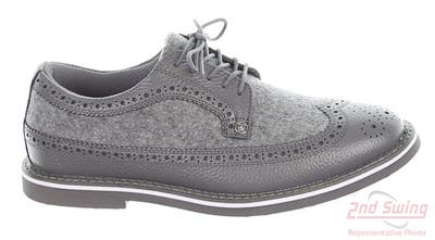 New Mens Golf Shoe G-Fore Long Wing Gallivanter 12 Heather Gray MSRP $185 G4MF22EF52