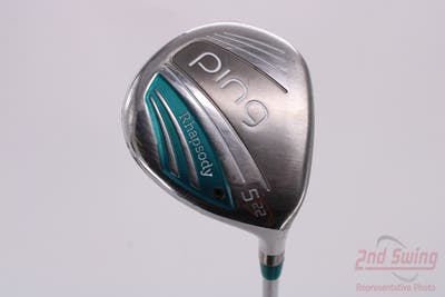 Ping 2015 Rhapsody Fairway Wood 5 Wood 5W 22° Ping ULT 220F Ultra Lite Graphite Ladies Right Handed 41.5in