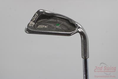 Ping ISI K Single Iron 8 Iron Stock Steel Shaft Steel Stiff Right Handed Green Dot 37.75in